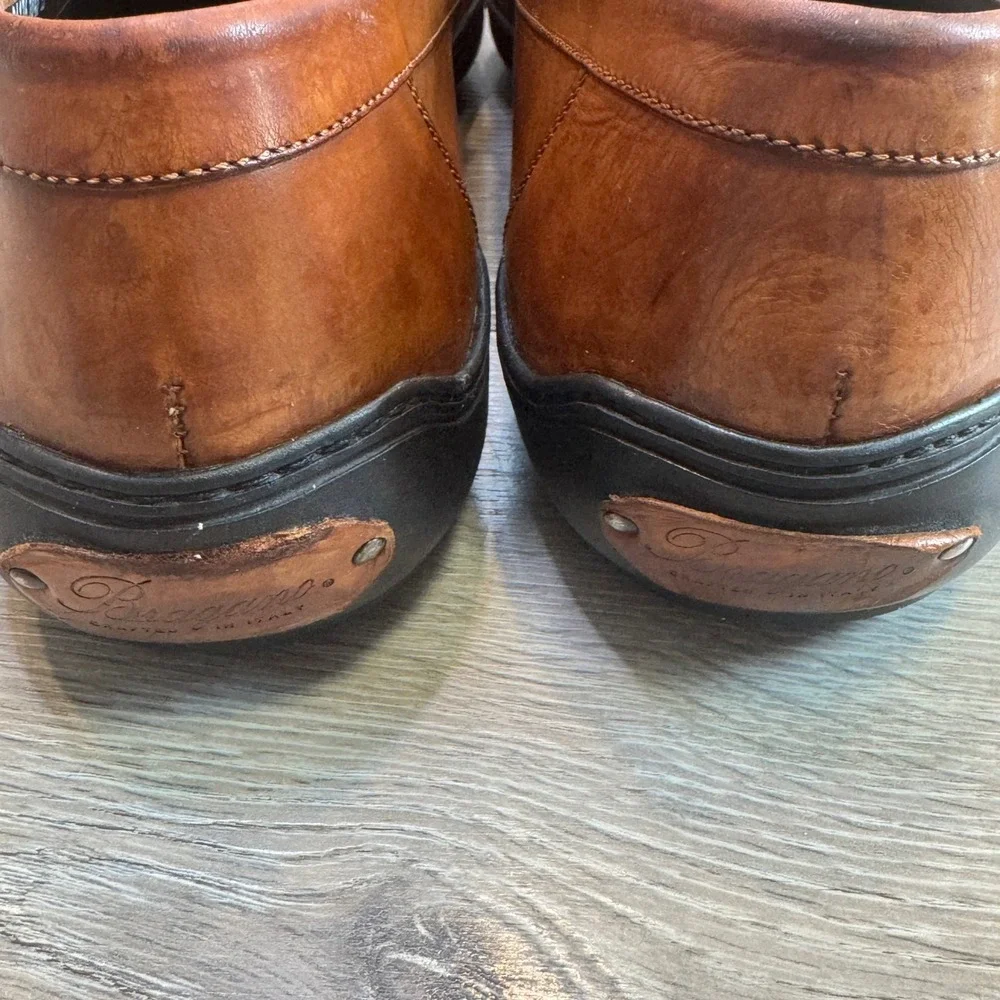 Bragano by Cole Haan Mens‎ 10.5 M Brown Tan Leather Kiltie Tassel Loafers Italy